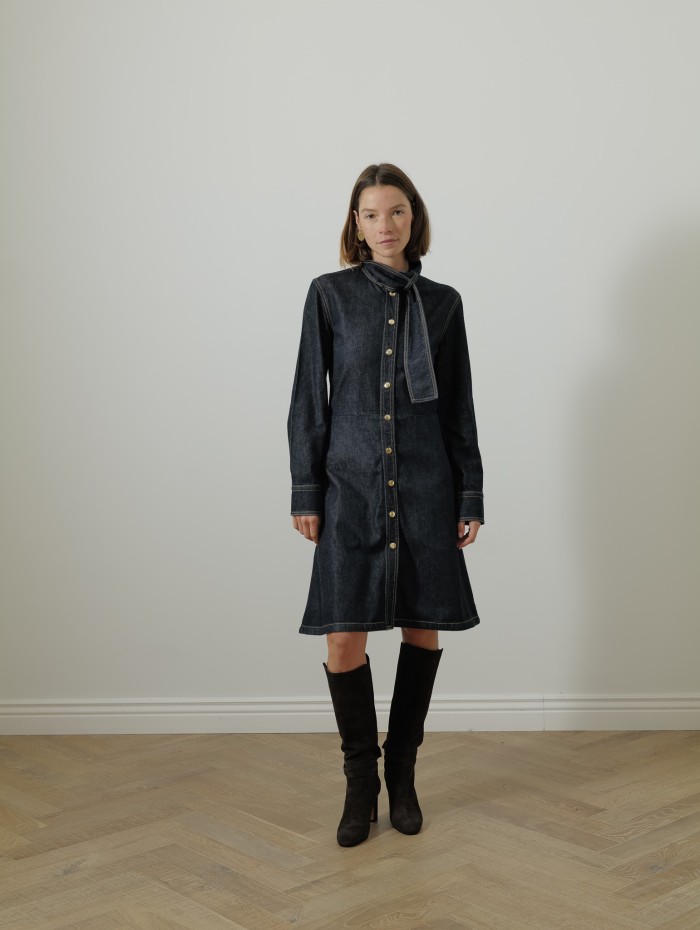 Robe en denim - Ascot - Patou