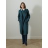 Manteau laine et cachemire - Vert - Maison Rabih Kayrouz