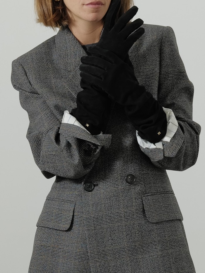 Gants longs en cuir - Nappa - Francesco Russo