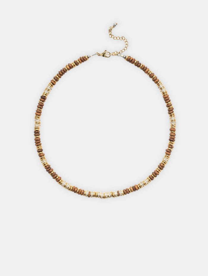 Collier perle camel - Gaïa - Sigal