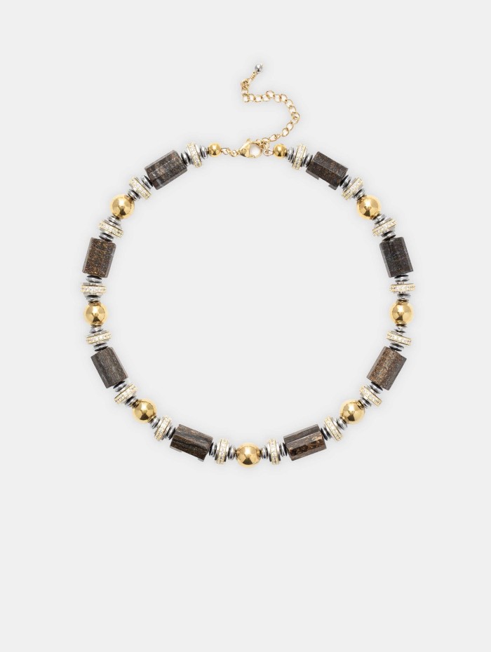 Collier perle brown - Athena - Sigal