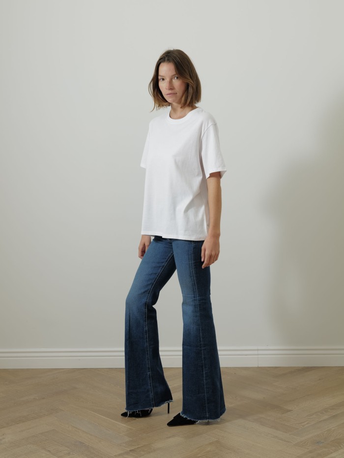 T-shirt coton organique - Blanc - Majestic Filatures