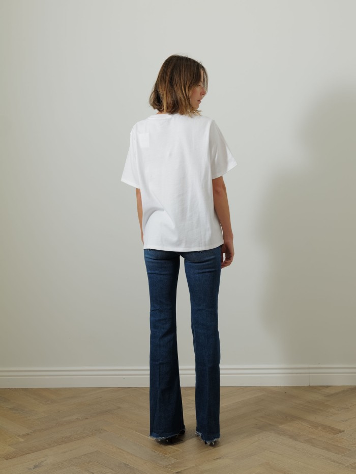 T-shirt coton organique - Blanc - Majestic Filatures