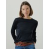 Pull col rond - Laine mérinos - Majestic filatures