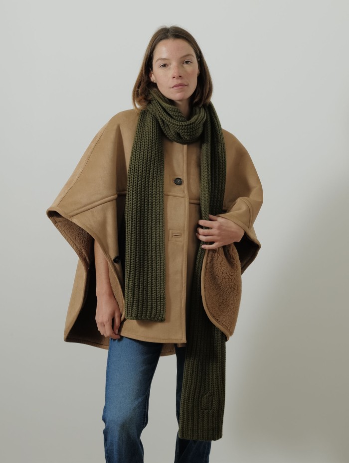 Écharpe longue maille - Kaki - Mackage