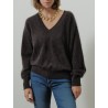 Pull col v - Alpaga - Majestic Filatures