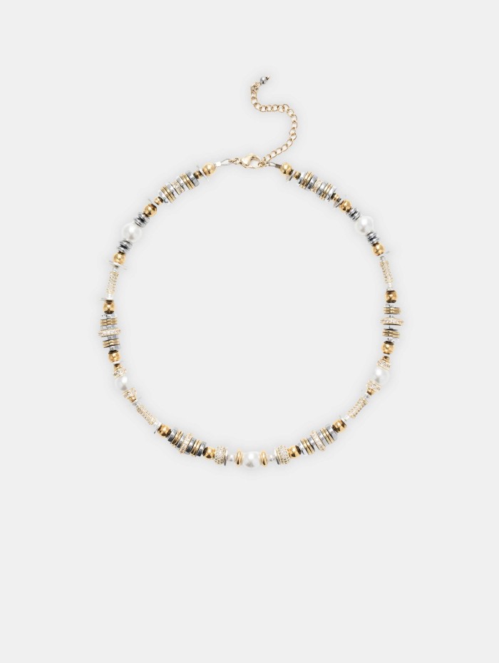 Collier perle or et argent - New nefertiti - Sigal