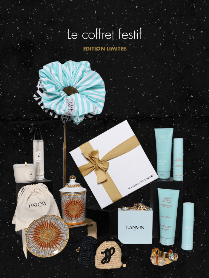 Le coffret festif - Box cadeaux - Mademoiselle Pearl