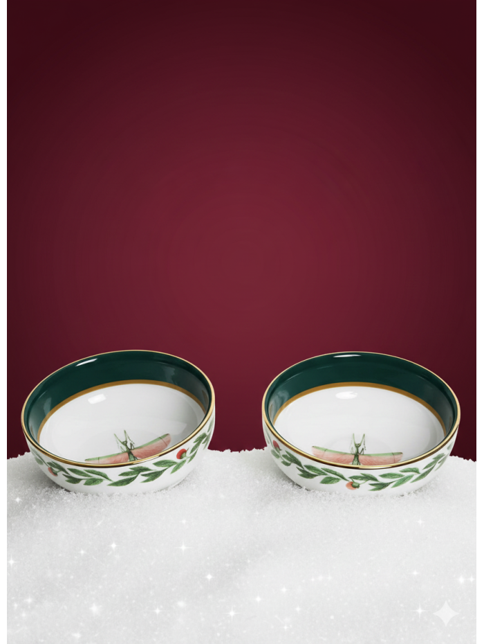 Set de 2 Snack Bowl Libellula - La DoubleJ - Mademoiselle Pearl