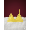 Bralette jaune - Love lace - Love Stories - Mademoiselle Pearl