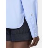 Chemise bleue en coton - Maroso - Max Mara