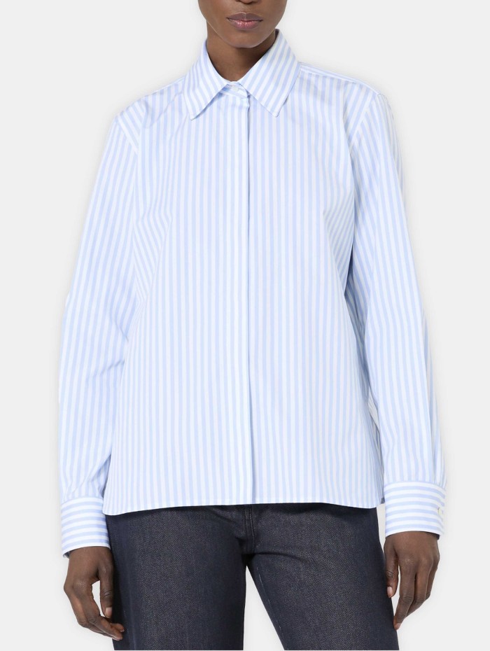 Chemise bleu à rayures - Maccenni - Max Mara