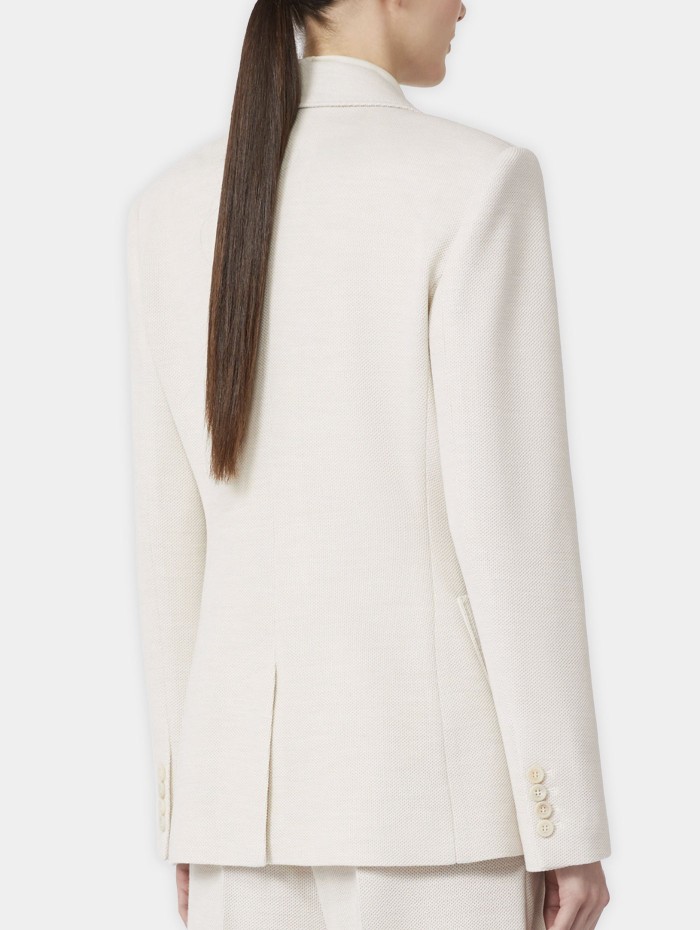Blazer beige ajusté - Mutilita - Max Mara