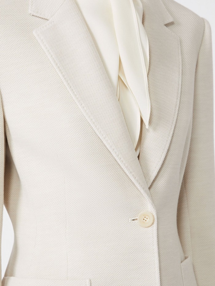 Blazer beige ajusté - Mutilita - Max Mara