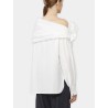 Chemisier blanc en coton - Curvone - Max Mara