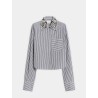 Chemise noire et blanche à rayures - Quagga - Max Mara