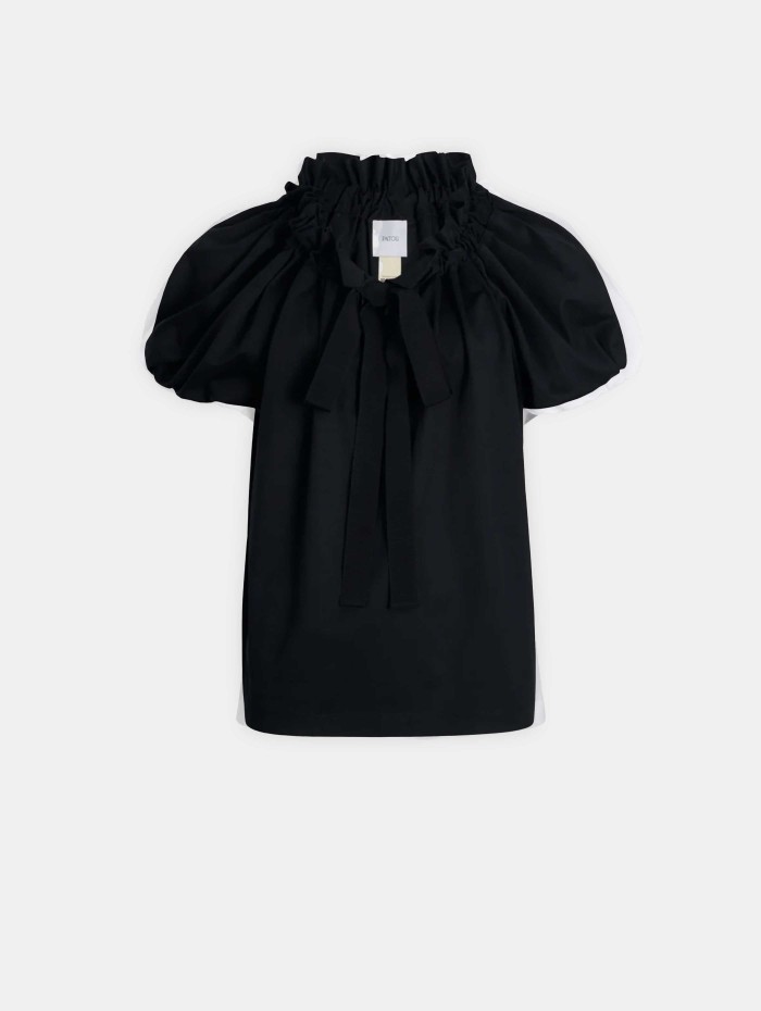 Haut en coton - Noir - Patou