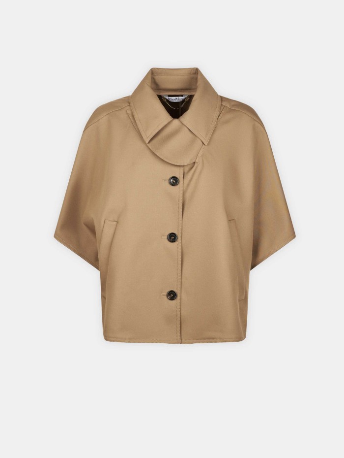 Cape courte en gabardine - Paggio - Max Mara