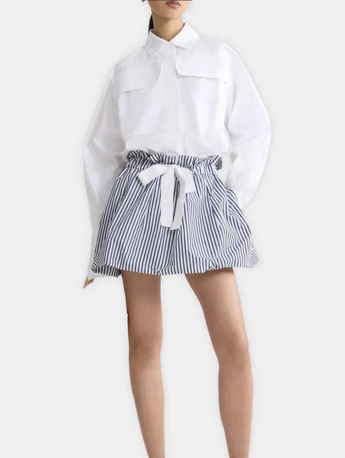 Jupe en faille recyclée - Bloomer - Patou