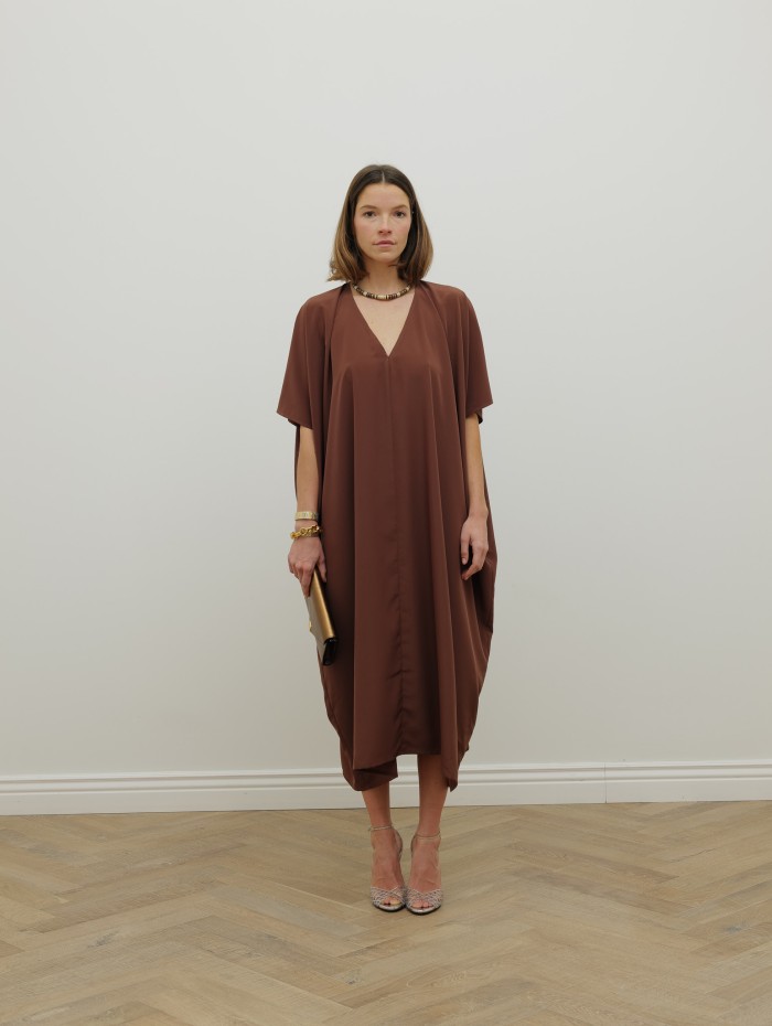 Robe kaftan - Camel - 26 Avenue