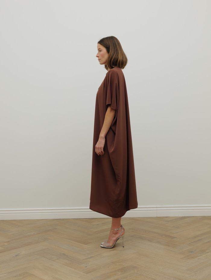 Robe kaftan - Camel - 26 Avenue