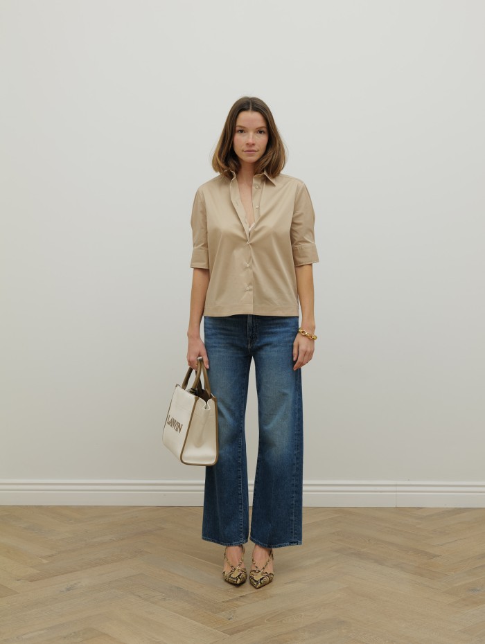 Chemise manche 3/4 - Sable - 26 Avenue