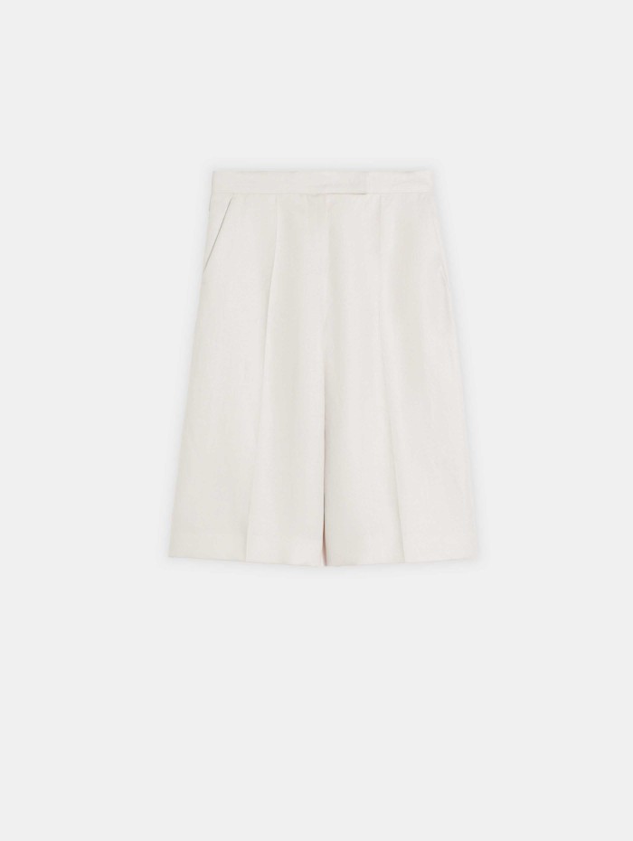 Bermuda blanc cassé - Mxmkaki - Max Mara