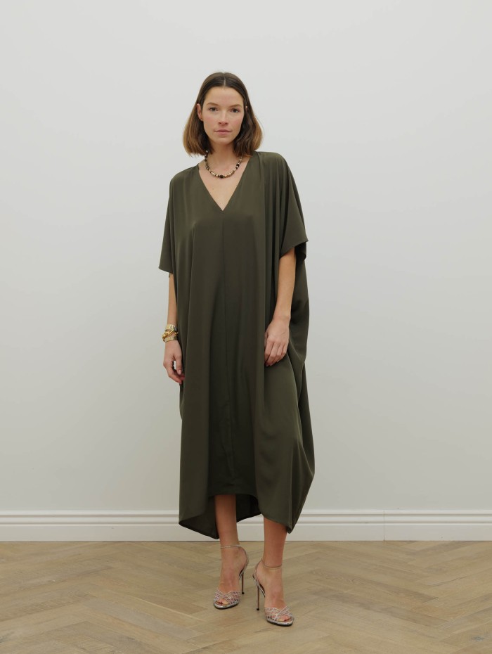 Robe kaftan - Kaki - 26 Avenue