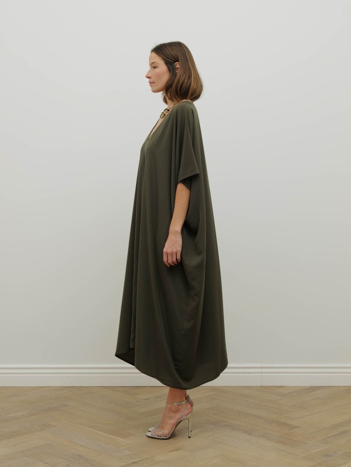 Robe kaftan - Kaki - 26 Avenue