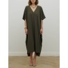 Robe kaftan - Kaki - 26 Avenue