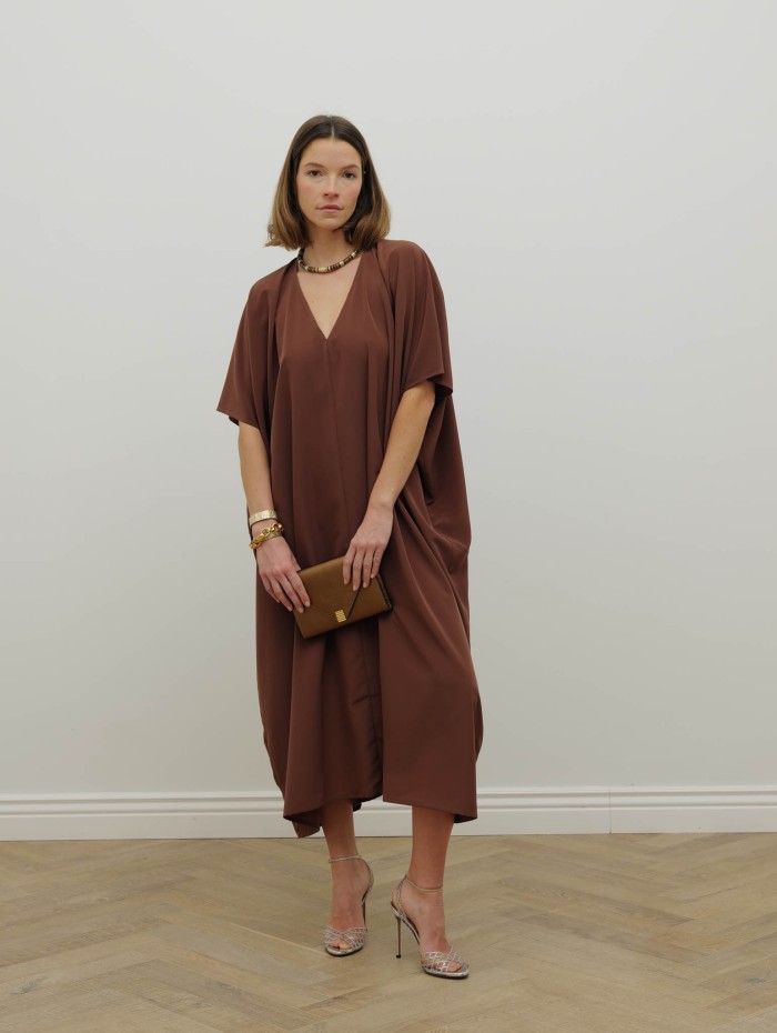Robe kaftan - Camel - 26 Avenue