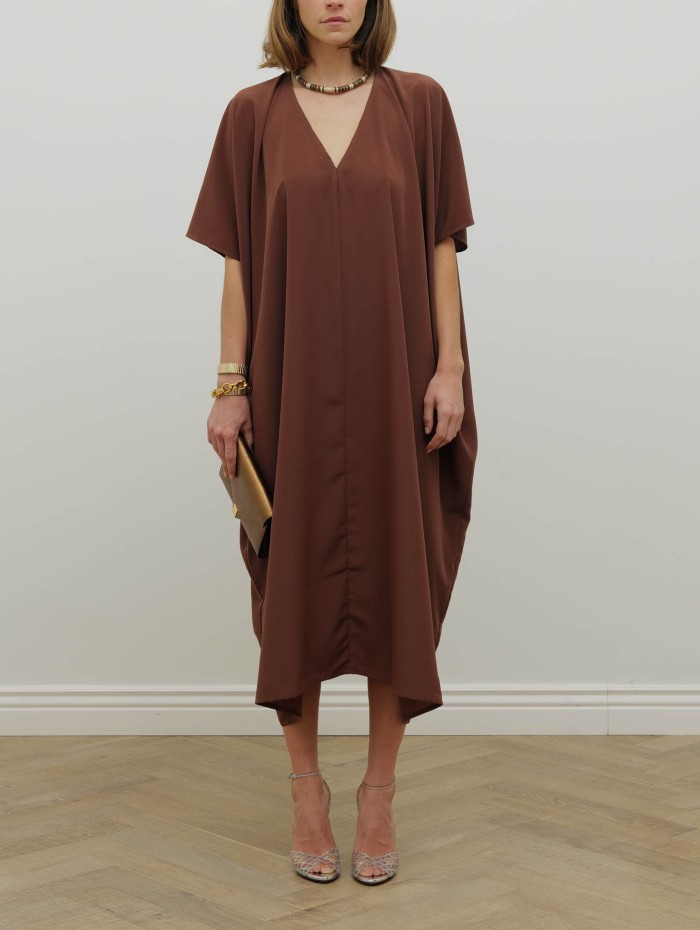Robe kaftan - Camel - 26 Avenue
