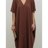 Robe kaftan - Camel - 26 Avenue