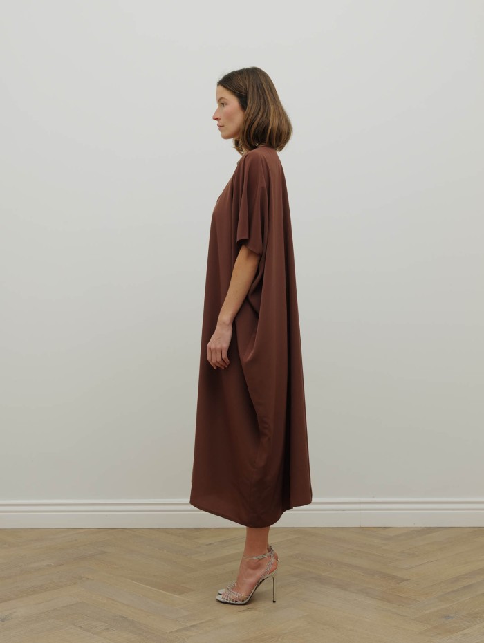 Robe kaftan - Camel - 26 Avenue