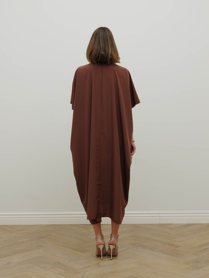Robe kaftan - Camel - 26 Avenue