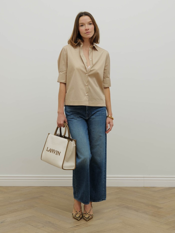 Chemise manche 3/4 - Sable - 26 Avenue