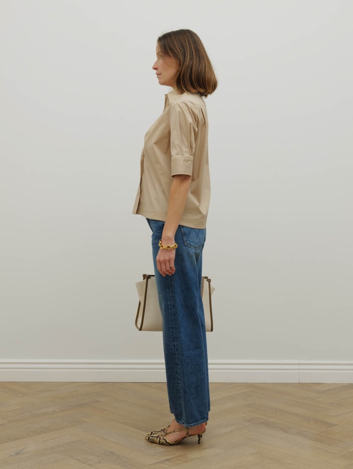 Chemise manche 3/4 - Sable - 26 Avenue