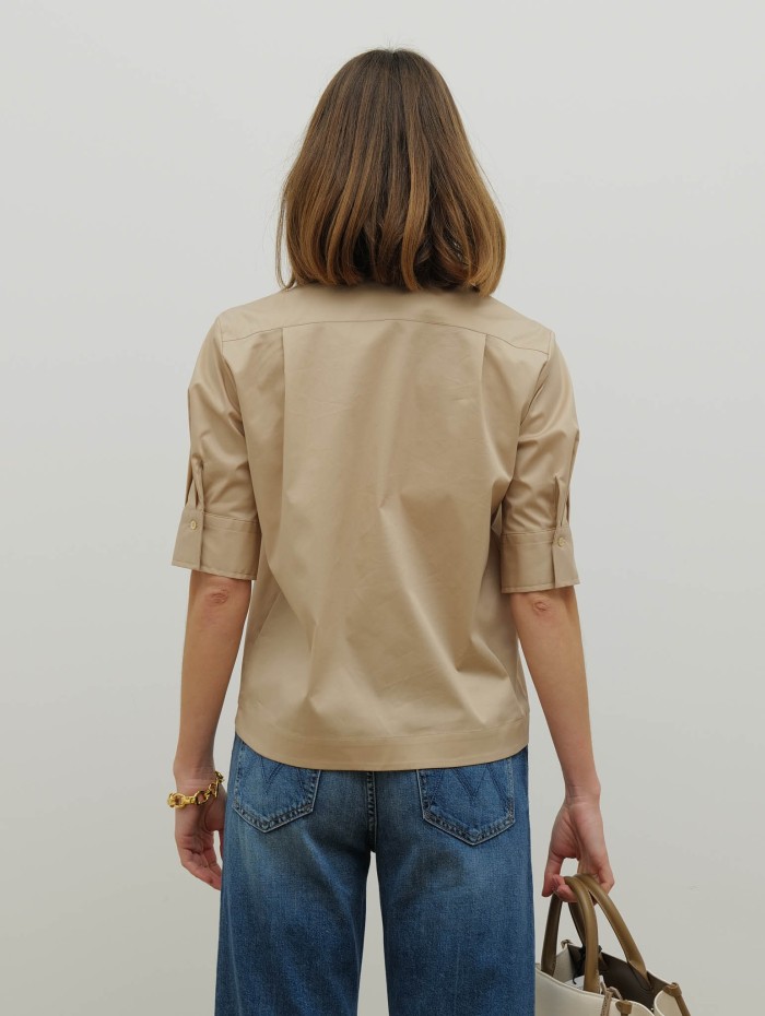 Chemise manche 3/4 - Sable - 26 Avenue