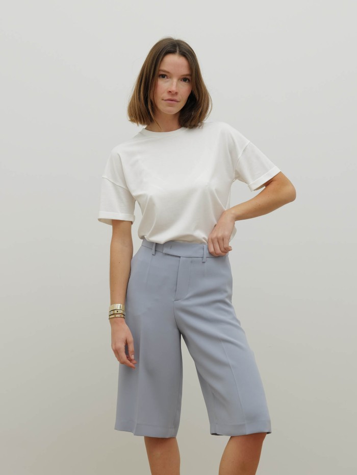 T-shirt à col rond - Blanc - 26 Avenue