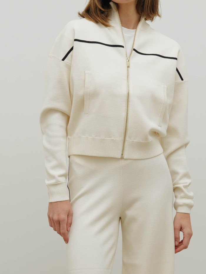 Cardigan stretch en viscose - Mstvampata - Max Mara