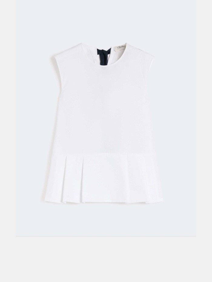 Haut en popeline de coton - Smmbrava - Max Mara