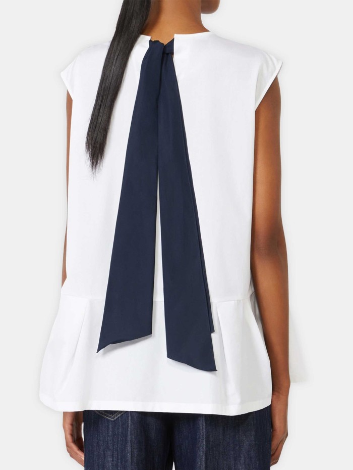 Haut en popeline de coton - Smmbrava - Max Mara