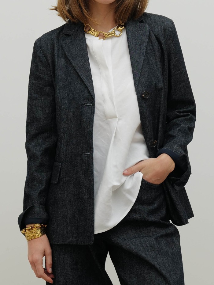 Blazer en jean - Smmleone - Max Mara