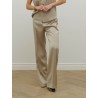 Pantalon fluide satin sable – 26 Avenue