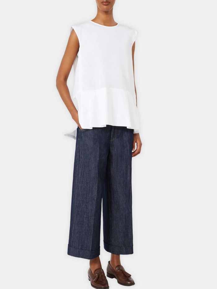 Haut en popeline de coton - Smmbrava - Max Mara