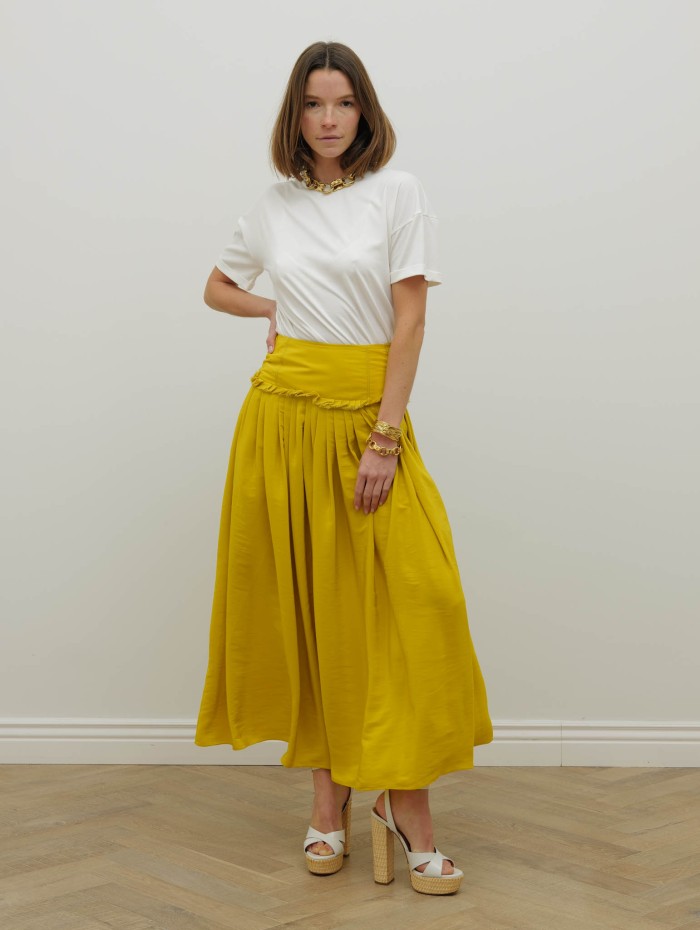 Jupe à basque - Basque skirt - Lanvin