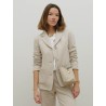 Blazer beige à simple boutonnage  - Smmfata - Max mara