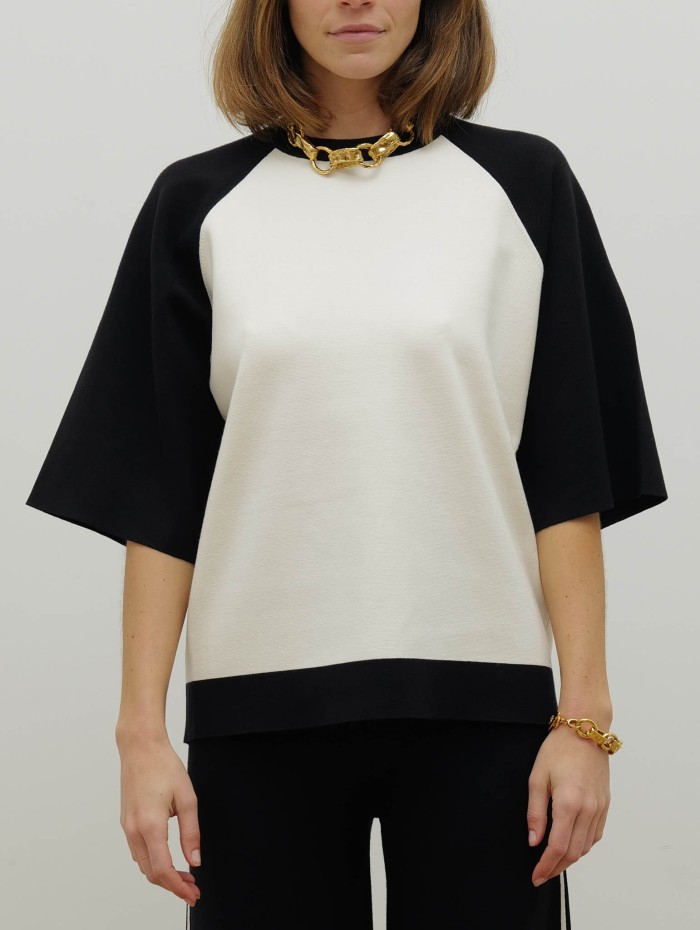 Pull boxy en viscose stretch - Mstevlo - Max mara