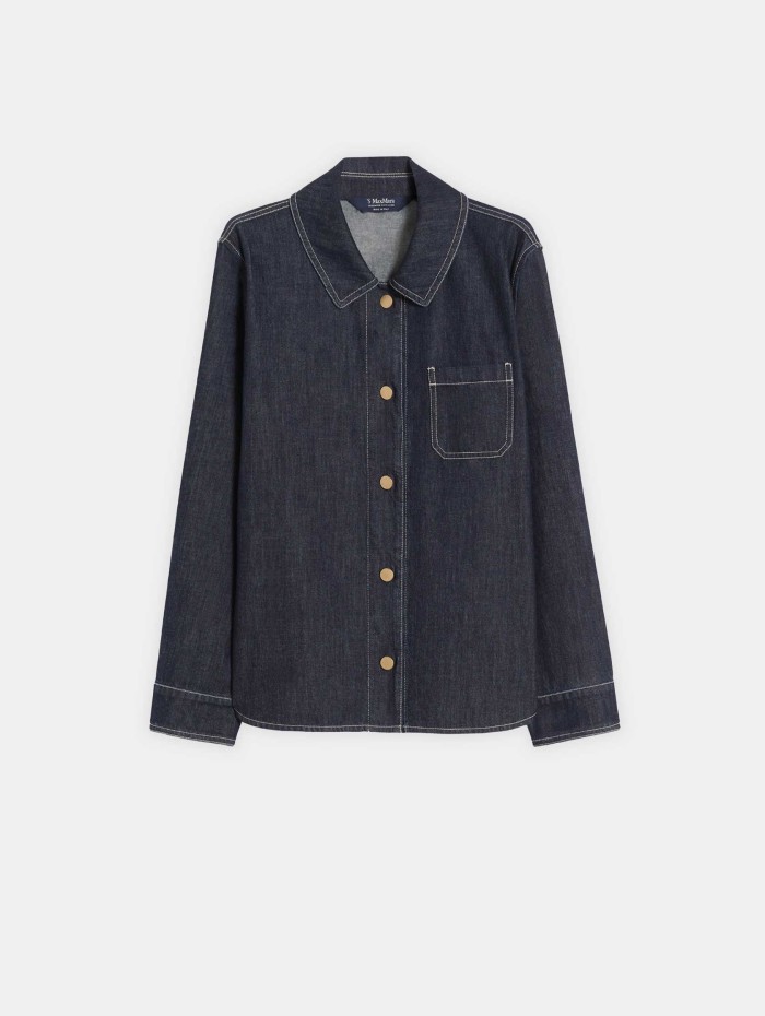 Chemise en denim de coton - Smmenfasi - Max Mara