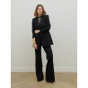 Pantalon évasé en jersey - Spxgettone - Max Mara